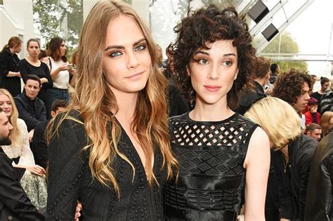 burberry cara delevingne st vincent|7 Times Cara Delevingne And St Vincent Were Adorable at .